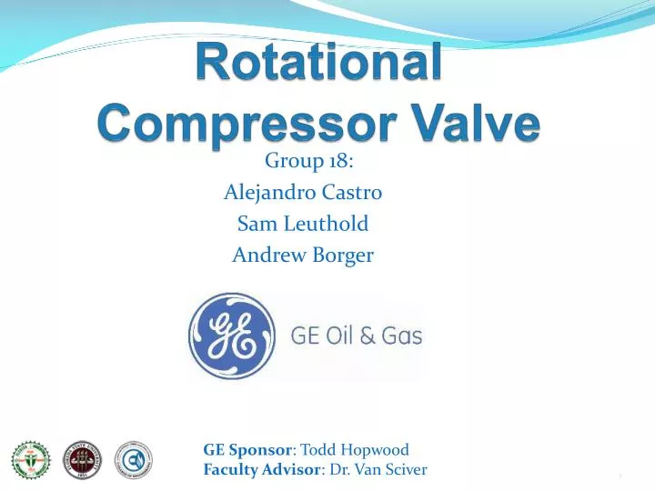rotational compressor valve
