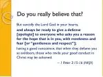 Exploring Faith: Seminar Series on Christianity and Miracles - slide 1