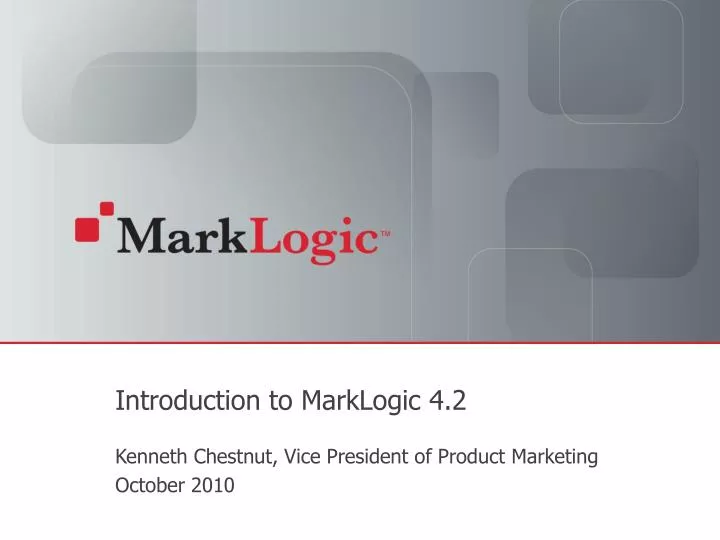 introduction to marklogic 4 2
