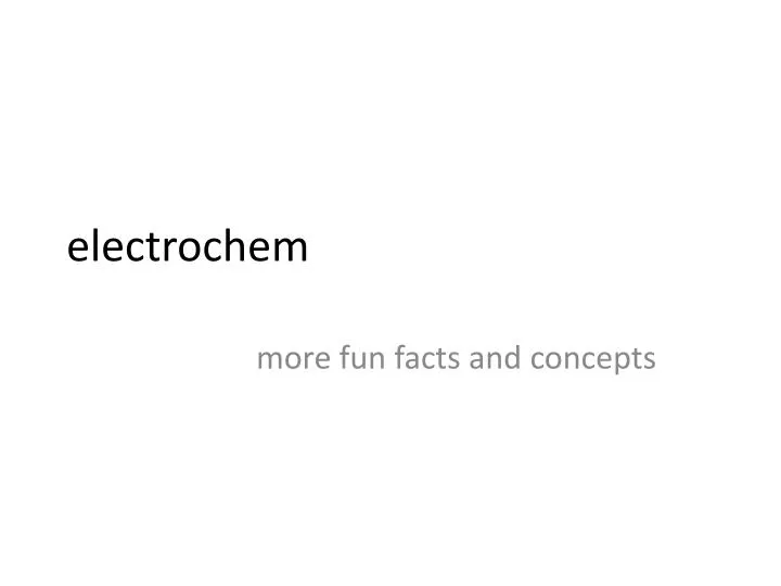 electrochem