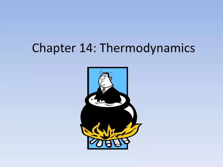 chapter 14 thermodynamics