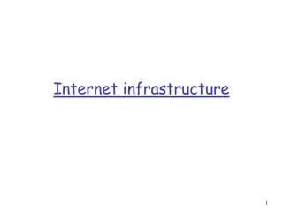 Internet infrastructure