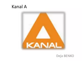 kanal a