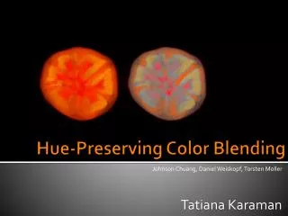 Hue-Preserving Color Blending