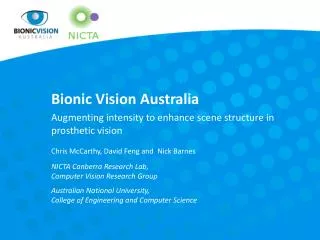 Bionic Vision Australia