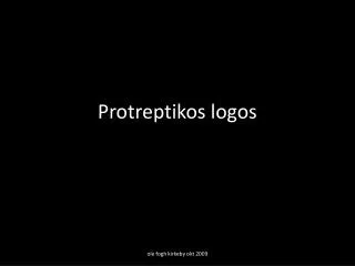 protreptikos logos