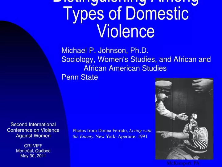 distinguishing among types of domestic violence