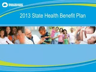 2013 State Health Benefit Plan