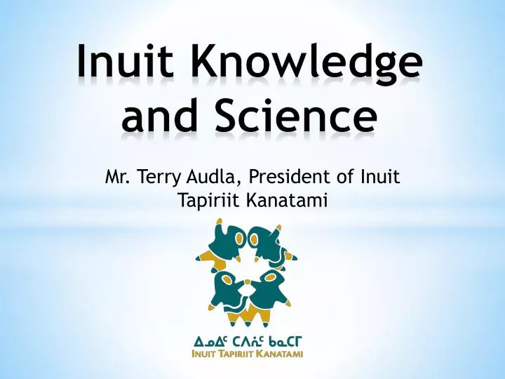 inuit knowledge and science