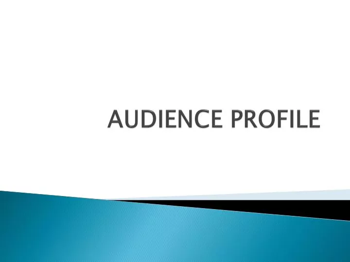 audience profile