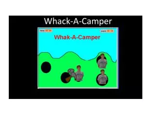 Whack-A-Camper