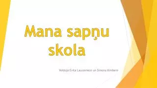 mana sap u skola