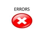 ERRORS - slide 1