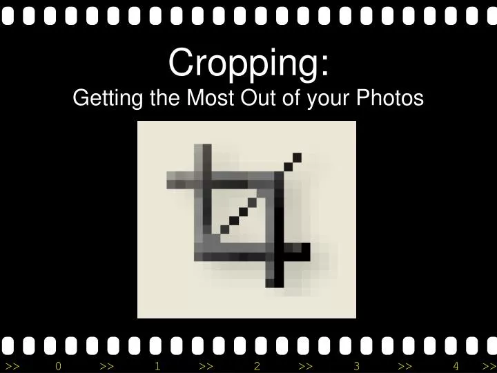 cropping getting the most out of your photos