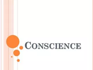 Conscience