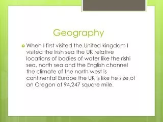 Geography