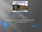 Middle school - slide 1