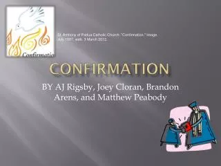 Confirmation