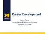 Career Development - slide 1