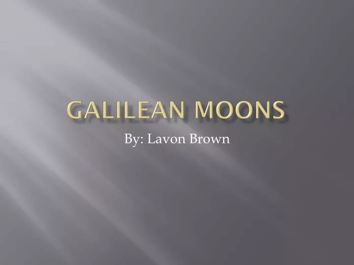 galilean moons