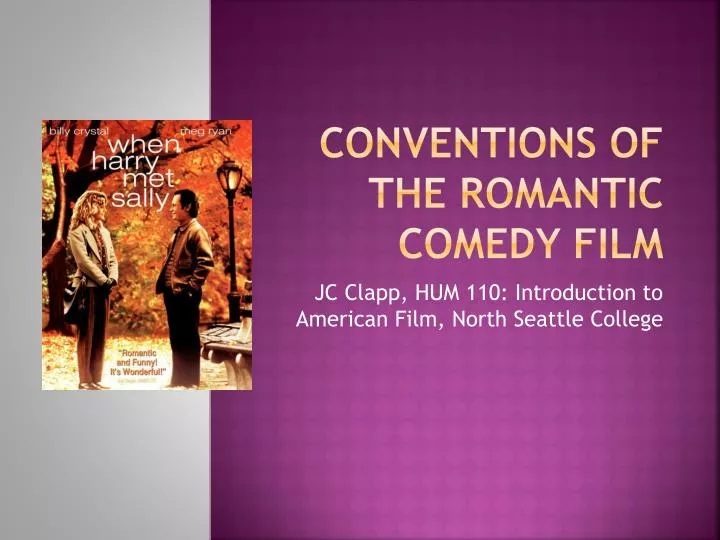 conventions of the romantic comedy film