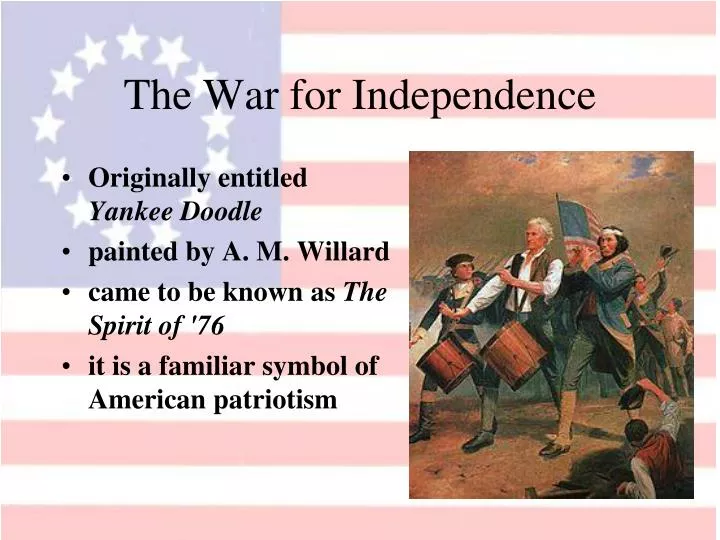 the war for independence