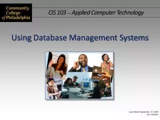 Using Database Management Systems