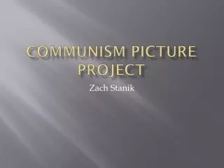 Communism Picture project