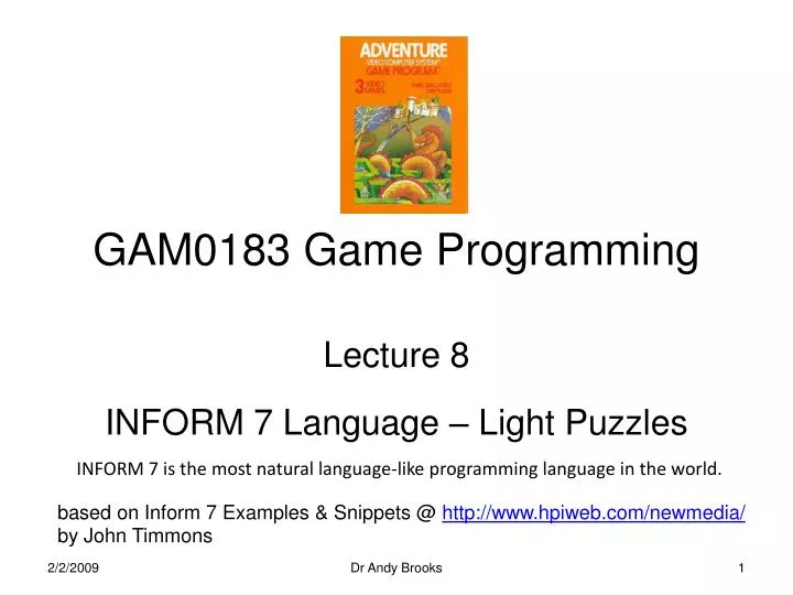 gam0183 game programming