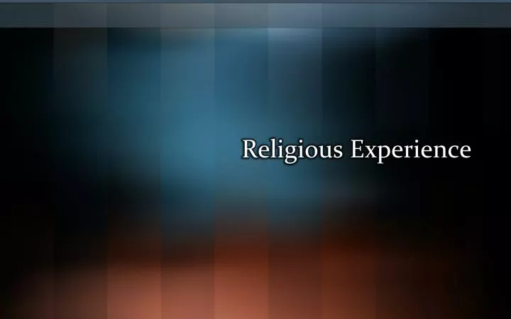 religious experience