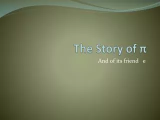 The Story of ?