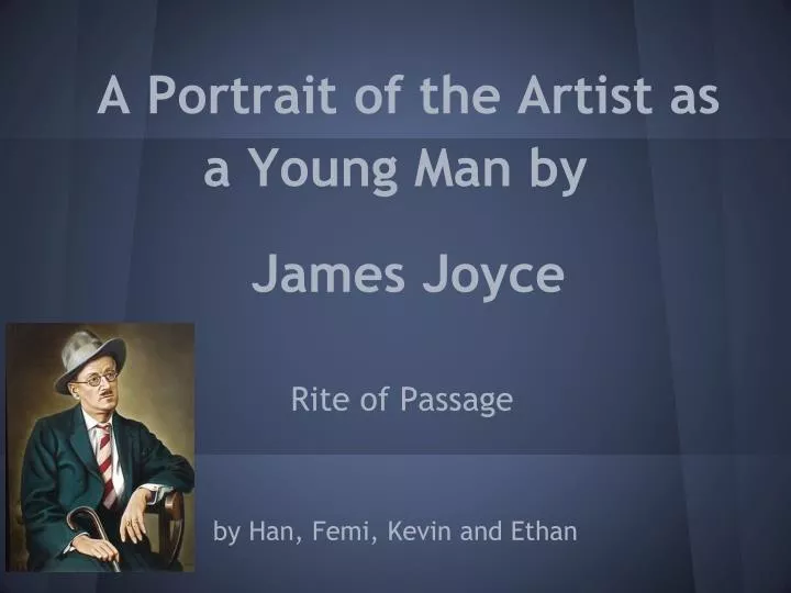 a portrait of the artist as a young man by james joyce