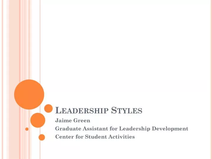 leadership styles