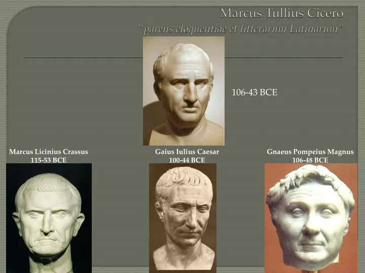 marcus tullius cicero parens eloquentiae et litterarum latinarum