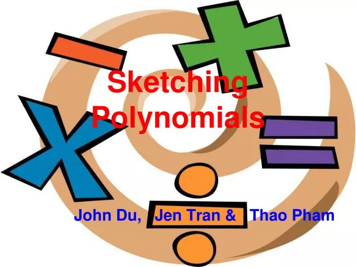 sketching polynomials