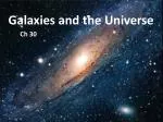 Galaxies and the Universe