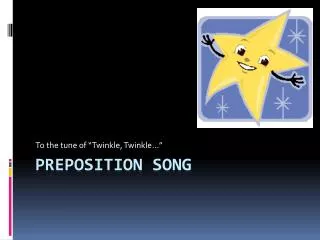 Preposition Song
