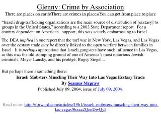 Glenny : Crime by Association