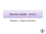 Revision Guide – Unit 2 - slide 1