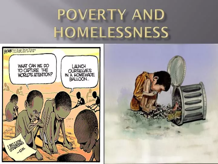 poverty and homelessness