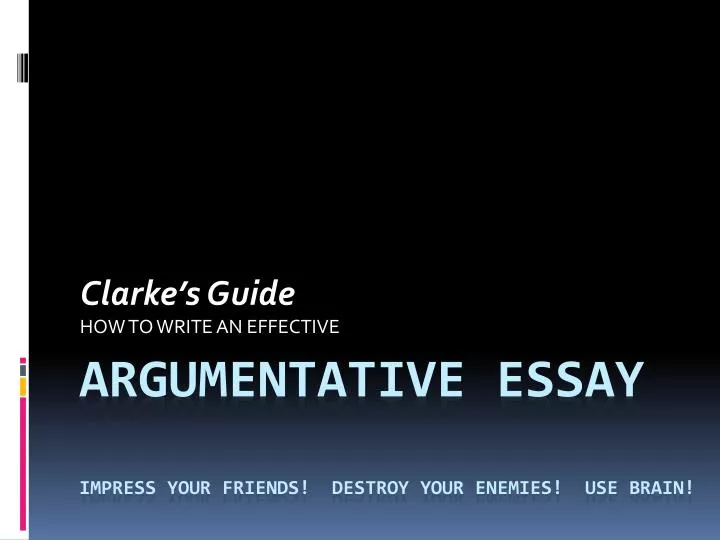 clarke s guide how to write an effective