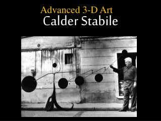 Calder Stabile