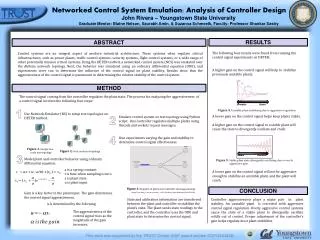 Networked Control System Emulation: Analysis of Controller Design