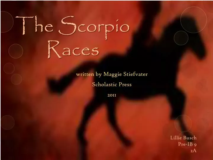 the scorpio races