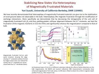 Stabilizing New States Via Heteroepitaxy of Magnetically Frustrated Materials