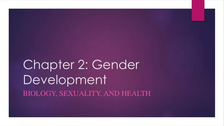 chapter 2 gender development