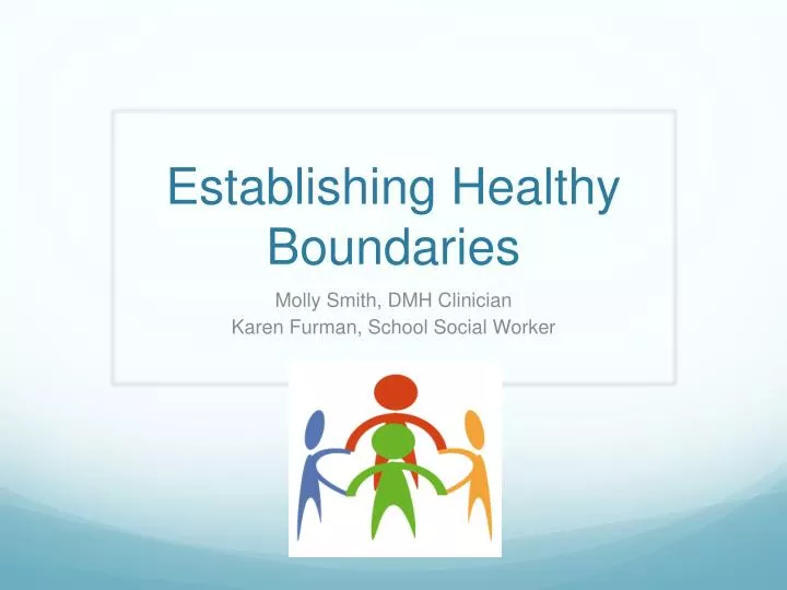 establishing healthy boundaries