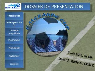 dossier de presentation