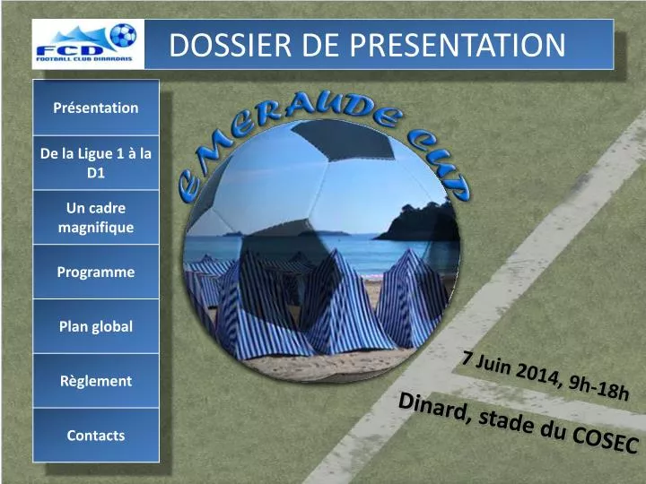 dossier de presentation