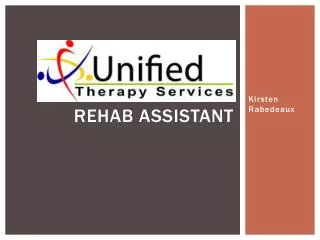 Rehab Assistant